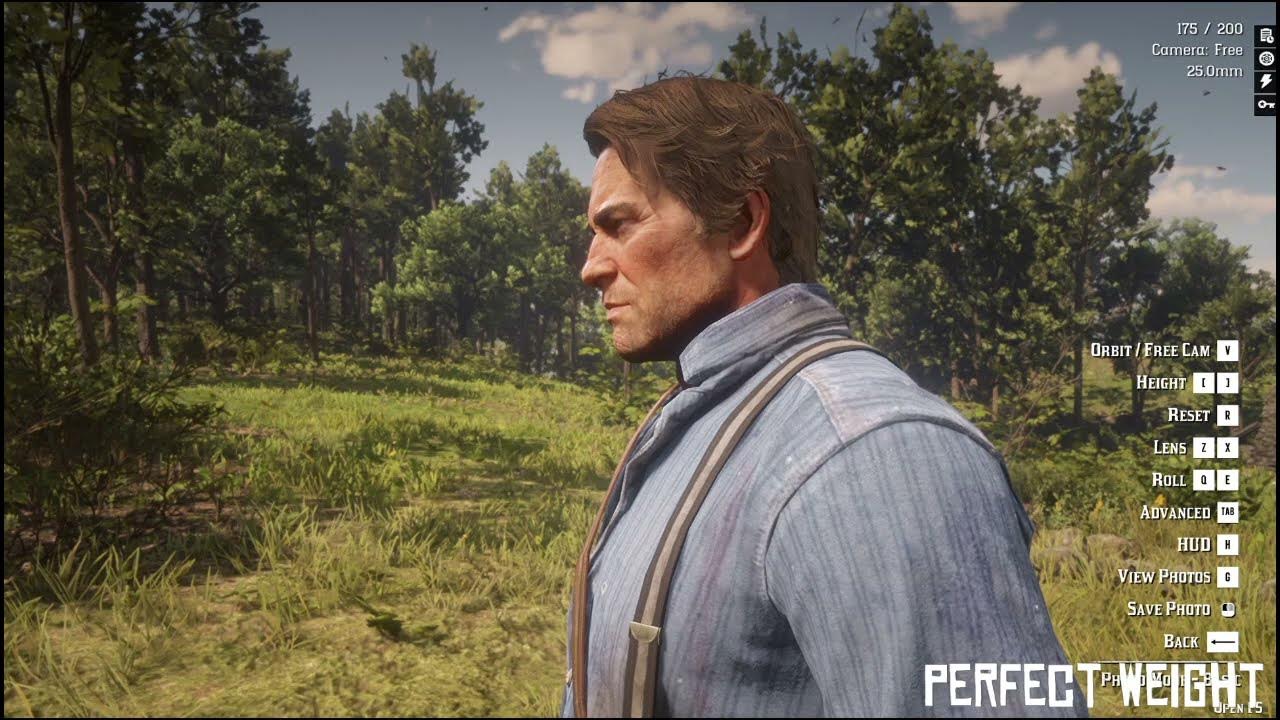 Arthur Weight Comparison Red Dead Redemption 2 YouTube