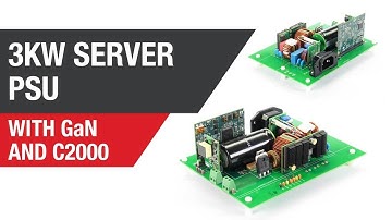 3-kW server PSU with GaN and C2000
