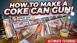 Diet Coke Gun Making video tutorial / Best out of waste 