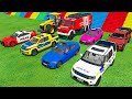 Transporting john deere tractor fire department all police cars with man trucks  fs22