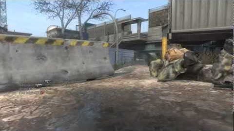CoD Black Ops Cross Map Tomahawk Kill