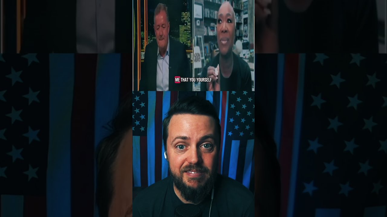Joy Reid EMBARRASSED By Piers Morgan