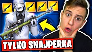 TYLKO SNAJPERKA w Fortnite CHALLENGE