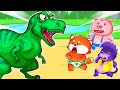 Dinosaurs come to life song  funny kids songs and nursery rhymes  kids cartoon by lucky zee zee