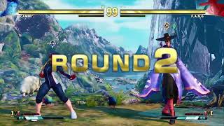 Cammy vs Fang | Street Fighter 5 Gameplay