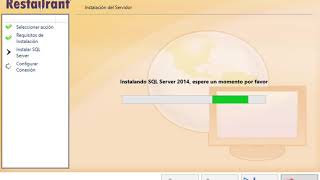 Configuración inicial Soft Restaurant 10 instalación del servidor SQL screenshot 4