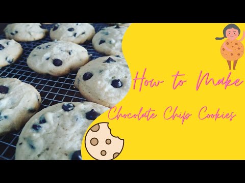 Video: Mga Cookies Ng Chocolate Chocolate Chip