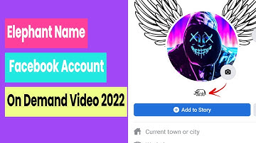 Unique Name FB Id 2022 || Elephant Symbol Facebook Account