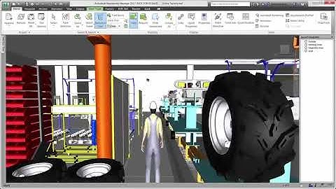 Inventor, Autocad, Navisworks   Concevez, validez et visualisez des implantations d