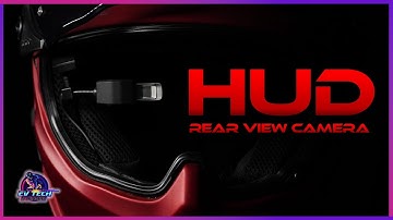 The Future Is Here! Rear View Heads Up Display For Motorcycles & EUCs. Motoeye E6 HUD AR Glasses.