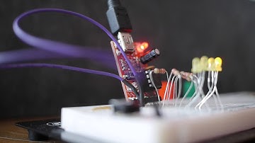 ATtiny ADC input to digital gauge