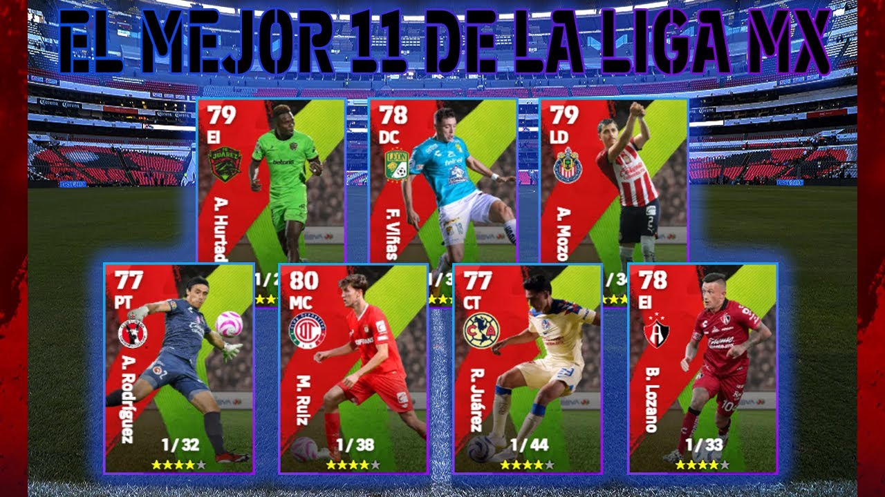Así JUEGAN los MEJORES 11 Jugadores de la LIGA MX en eFootball!!! - YouTube