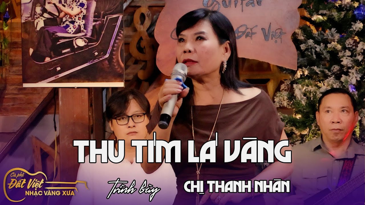 Lần Đầu Tiên Chị Thanh Nhàn Giao Lưu Với Cafe Đất Việt Với Thu Tím Lá Vàng