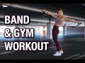 BAND WORKOUT ALTERNATIVE TO GYM WORKOUT : CASS MARTIN