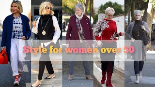 Style Over 50: Outfit Inspiration for Women with Timeless Elegance👗👠