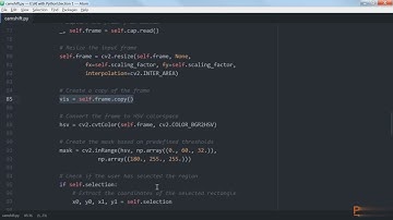 Building an Object Tracker Using the CAMshift algorithm (Facedetection projects)