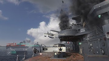 Call of Duty WWII Capture the Flag on the U.S.S Texas