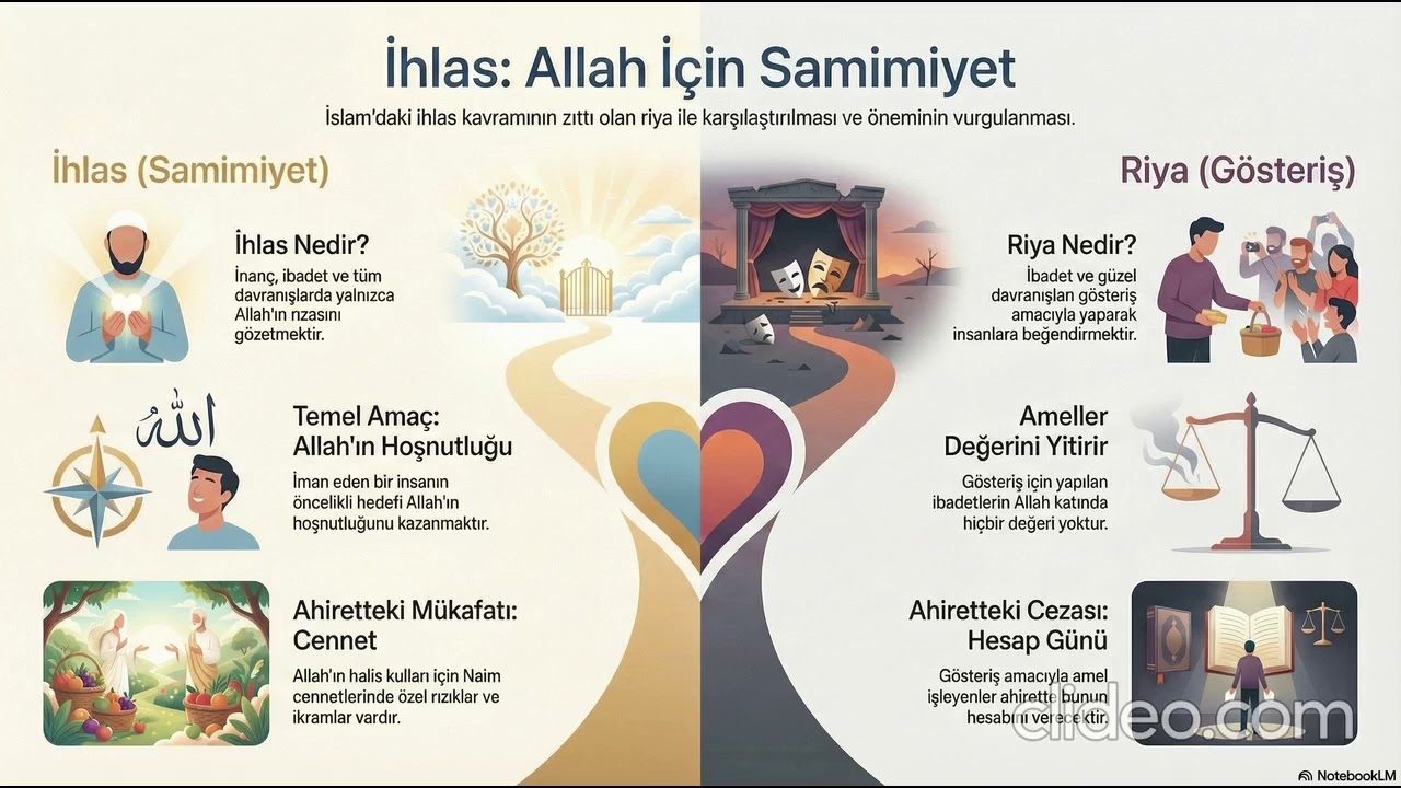 11 DKAB 3.3. Allah (cc) İçin Samimiyet- İhlas