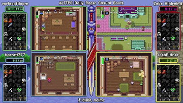 Casual Boots Jun 14 2022. ALTTP Randomizer Daily Race