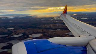 [4K] – Inaugural Flight – Southwest Airlines – Boeing 737-8 Max – DEN-ANC – WN3094 – IFS 1136