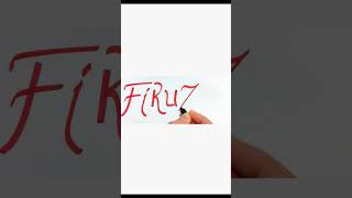 Fi̇ruzan Ismi Yazılışı Güzel Yazı - Güzel Yazı Denemesi