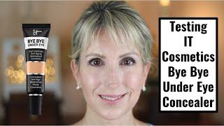 HOW I USE IT COSMETICS BYE BYE UNDEREYE CONCEALER | TUTORIAL | OVER 50