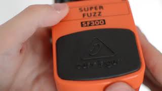 Behringer Super Fuzz SF300 Pedal Review