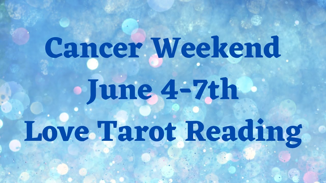 Cancer 💘~ 3rd Party Faces Their Karma!! ~ June 4-7th Love Tarot Reading (GORGEOUS EXTENDED!!)