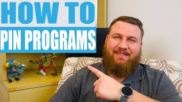 How to Pin Programs to Your Start Menu and Taskbar