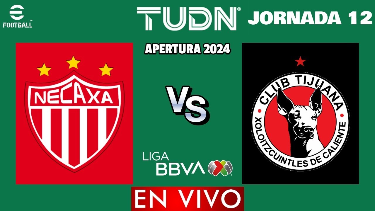 Necaxa vs Xolos de Tijuana EN VIVO | Jornada 12 Liga MX Apertura 2024 ...