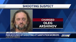 They will learn Florida man accused of opening fire on sanitation employees