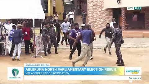 Chaos at Ablekuma North: NPP’s Akua Afriyie and Hawa Koomson Attacked at St. Peter’s Polling Station