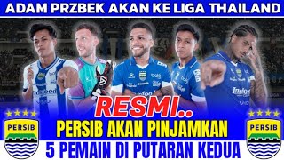 RESMI‼️PERSIB AKAN LEPAS 5 PEMAIN DIPUTARAN KEDUA || BERITA PERSIB HARI INI | JADWAL PERSIB