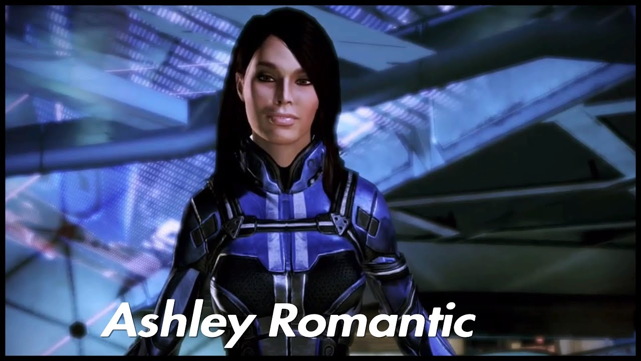 Mass Effect Trilogy Ashley Romance (ME1)(ME2)(ME3+DLC) YouTube