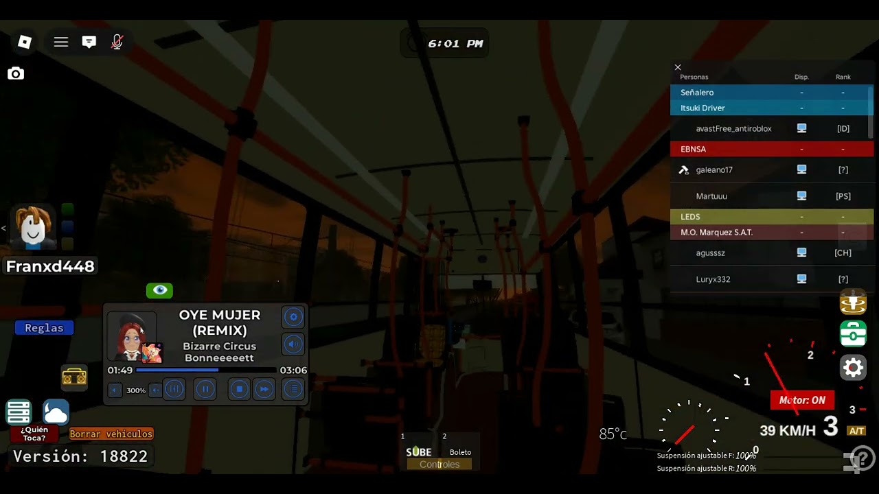 Linea 383 Interno 822 Metalpar Iguazu II OH1618