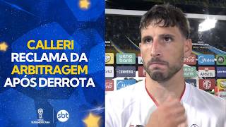 CALLERI EXPLICA CARTÃO TOMADO NA BOMBONERA | SUL-AMERICANA 2026