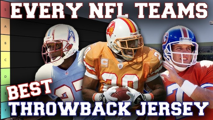 Ranking All The NFL's NEW Team Throwback Uniforms For The 2023