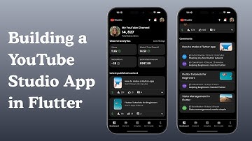 Building a YouTube Studio App in Flutter – Dashboard UI