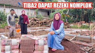 TERHARU - MENANGIS BAHAGIA PONDASI BEDAH RUMAH GADIS PENGHAPAL AL QUR’AN HAMPIR SELESAI