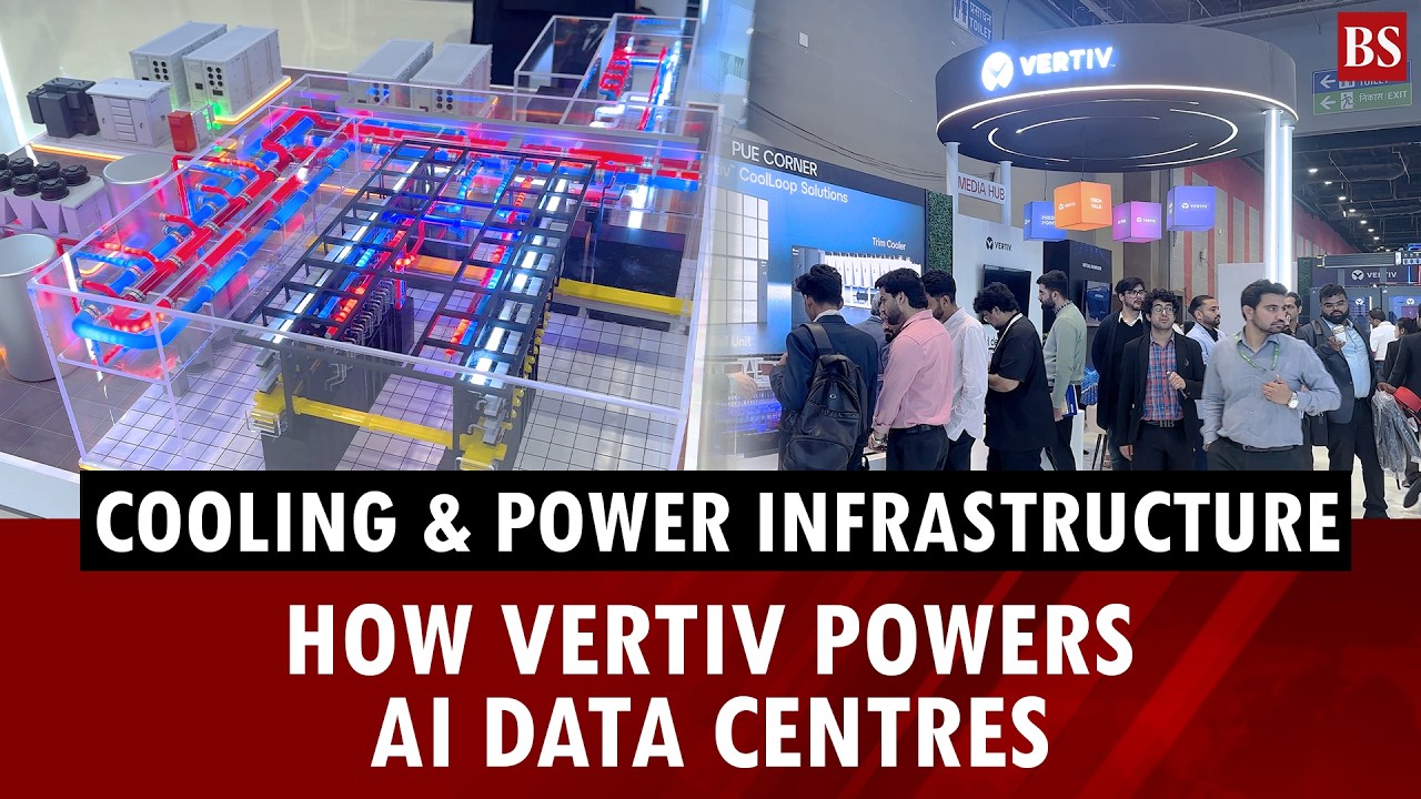 Cooling & power infrastructure: How Vertiv powers AI data centres ...