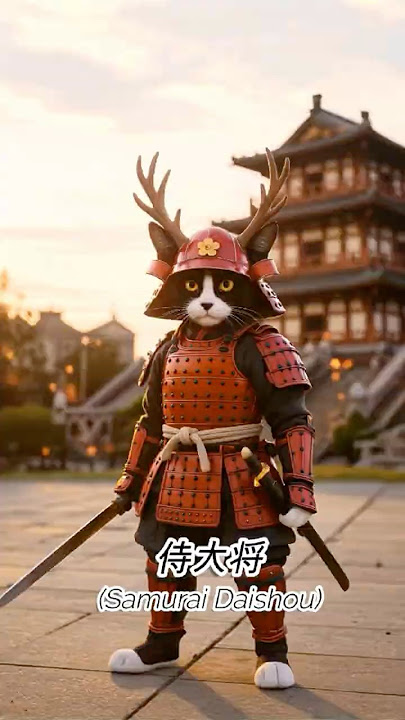 Magical Cats in Japan’s Sengoku Period | 不可思議的貓戰國 #japan #cat #samurai  #武士 #日本