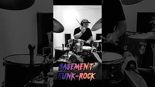 NEW - BASEMENT FUNK ROCK 🔥🥁#funkrock #classicrock #groovydrumbeats