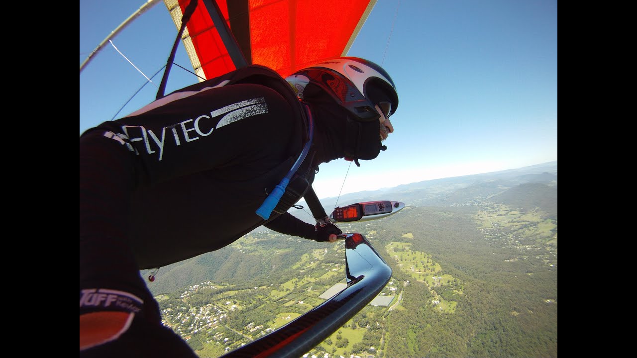 Hanggliding from Beechmont to Tamborine Mt. via Wyaralong Dam_Dec 2011