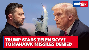 Russia-Ukraine War To END Soon? Trump Denies DEADLY Tomahawk Missiles To Zelenskyy