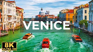 Venice, Italy 8K ULTRA HD | Venice Drone Footage 8K