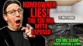 The Vapor Barrier Deception That Destroys Crawl Spaces