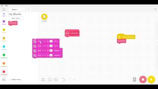 How to use MY BLOCKS on spike prime
