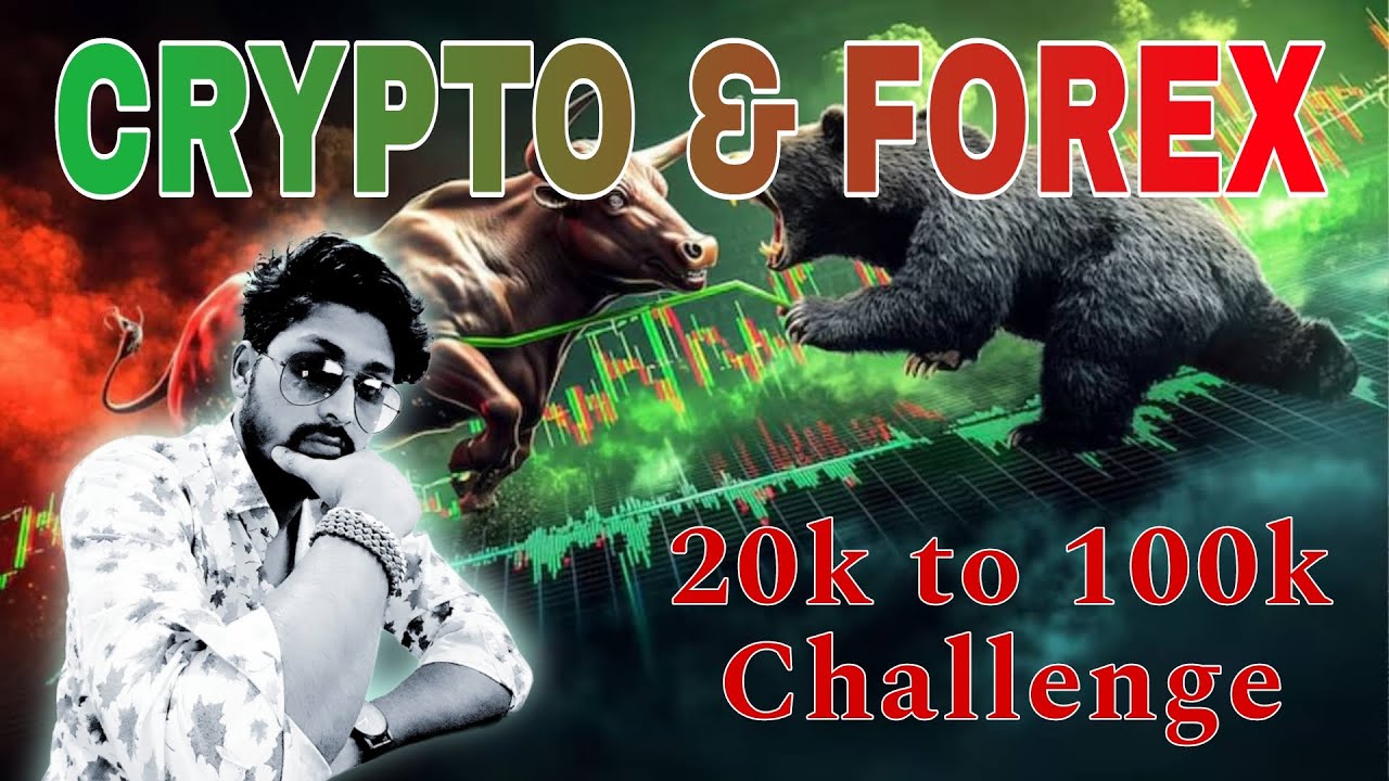 Live Market Analysis Crypto & Forex Challenge Day'31