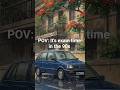 Who misses seeing this Maruti 800 on the road? #90s #rainyday #studioghibli #indiancity #animation