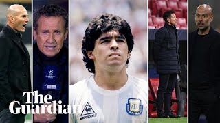 Guardiola, Valdano and others pay tribute to Diego Maradona: 'The greatest idol'